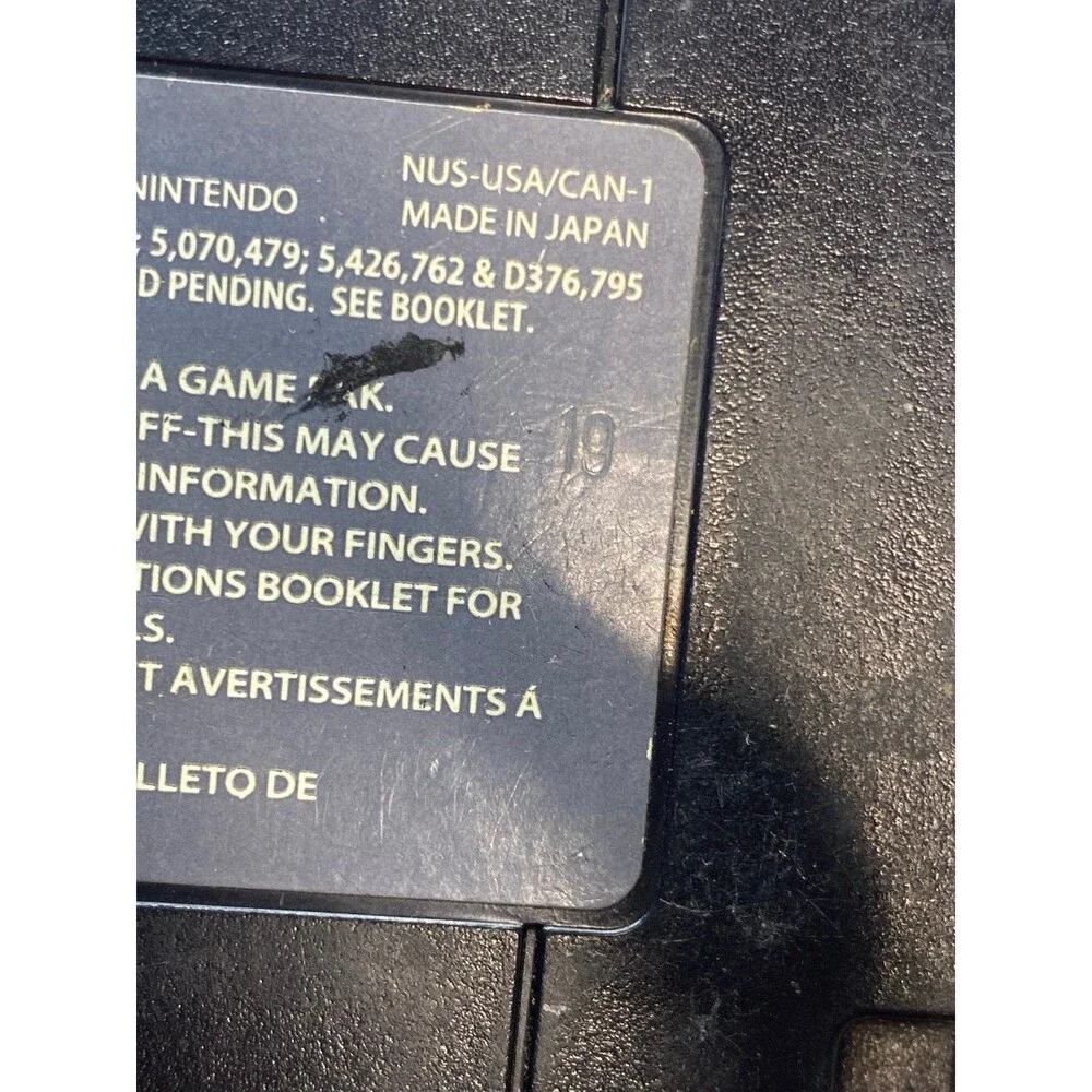 Tom Clancy's Rainbow Six Nintendo 64 N64 Game Cartridge